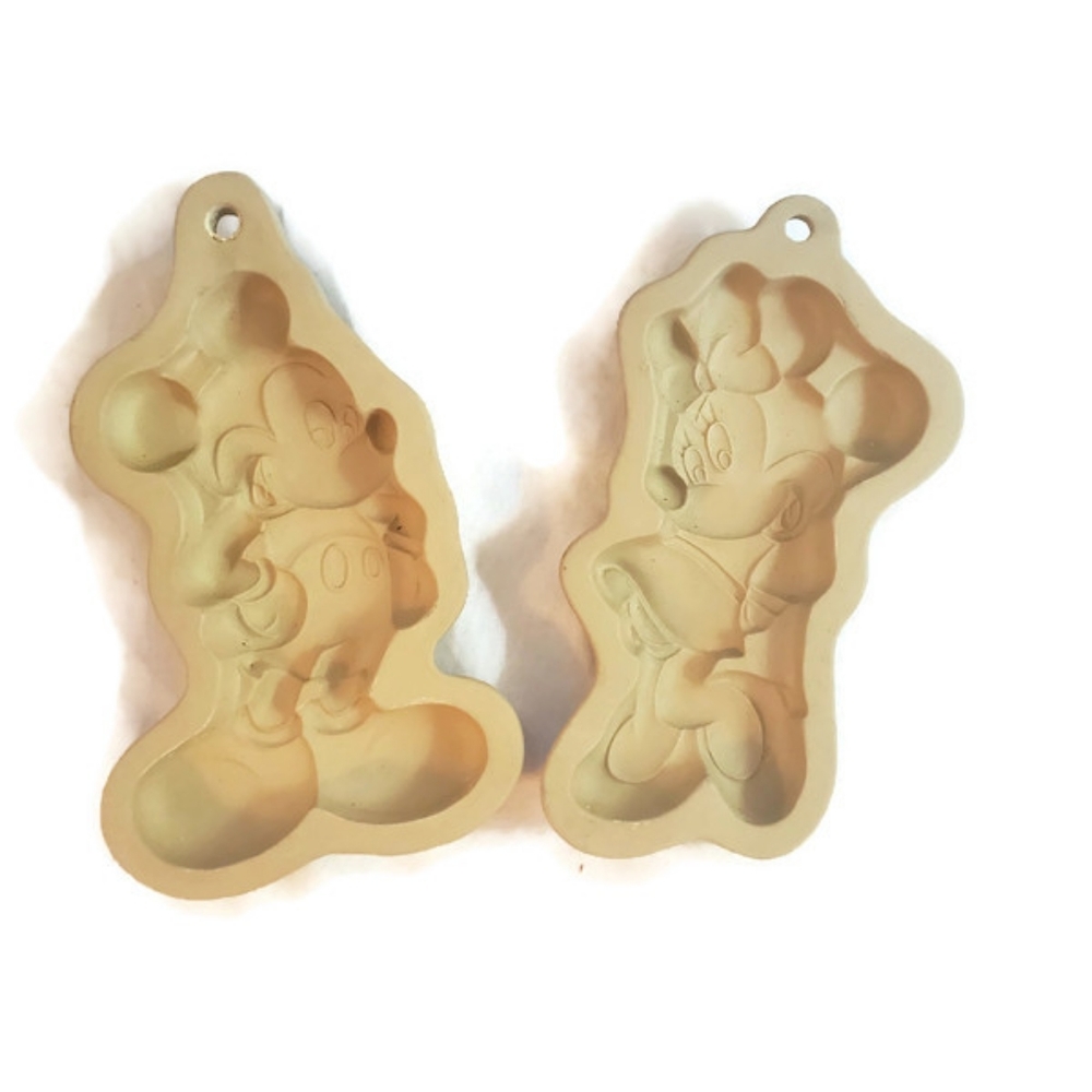 Mickey and Minnie Vintage Porcelain Flip Cookie Tiles
